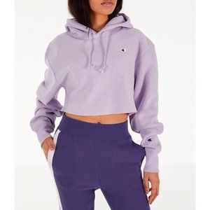 NWOT Champion Reverse Weave Crop Hoodie